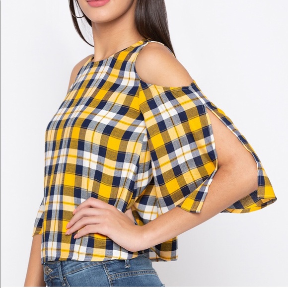 🎁Plaid Globus Top - Picture 4 of 10
